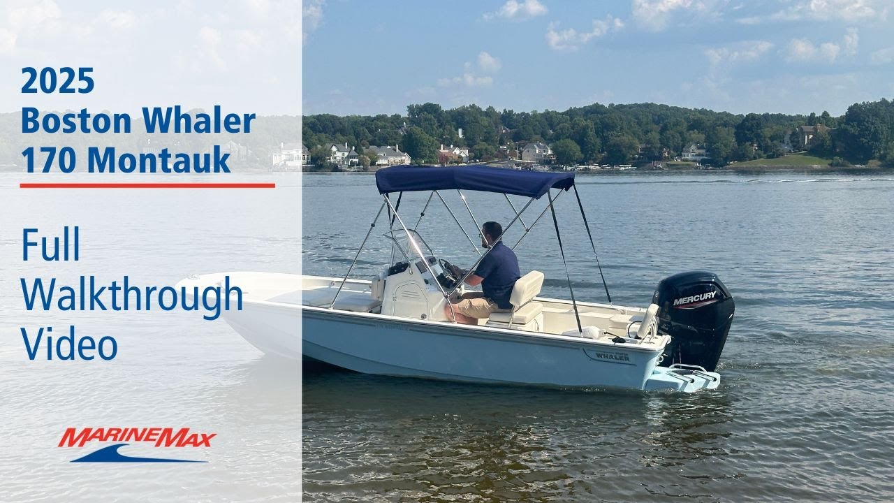 2025 Boston Whaler 170 Montauk | MarineMax Lake Wylie