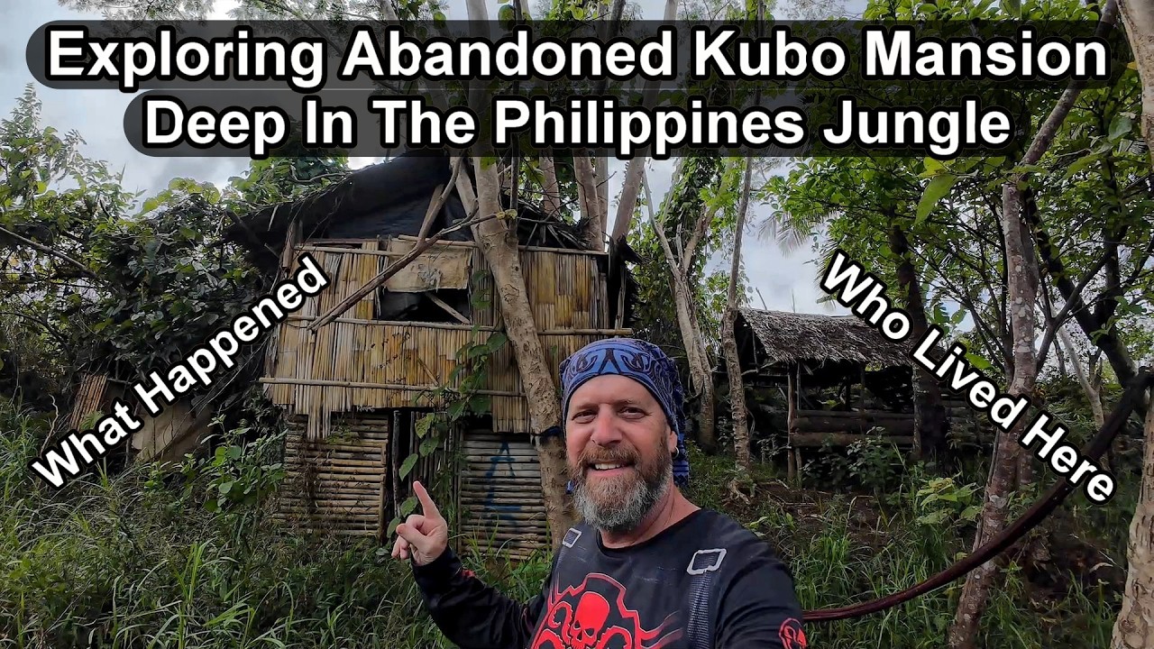 Exploring A OLD ABANDONED KUBO MANSION In The WILD JUNGLE OF THE PHILIPPINES #adventuretravel
