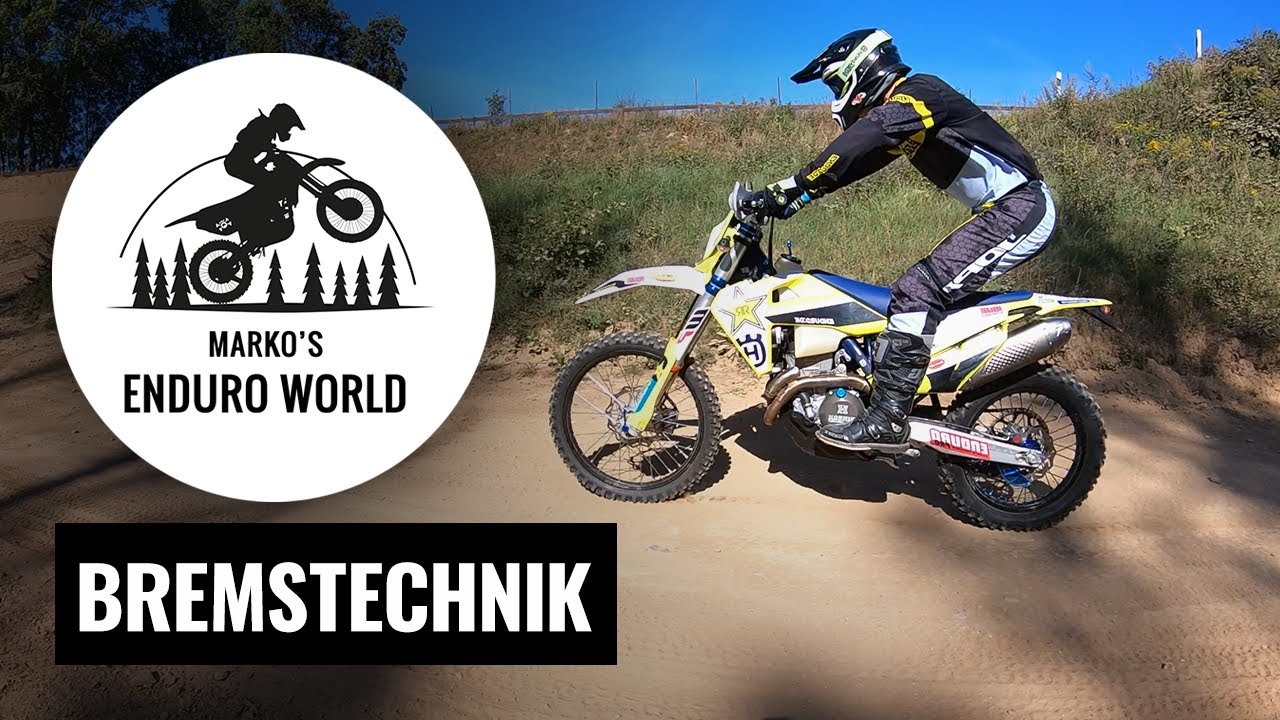 Richtig Bremsen lernen - Bremstechnik f&uuml;r Enduro / MX | #6 | Marko's Enduro World