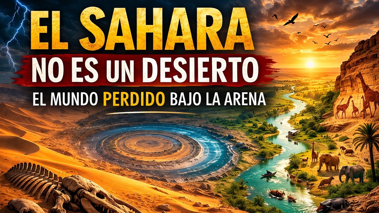 El Sahara No Es un Desierto: El Mundo Perdido Bajo la Arena (Océanos, Civilizaciones y Misterios)