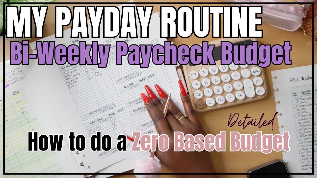 PAYDAY ROUTINE | HOW TO DO A ZERO BASED BUDGET | DETAILED*