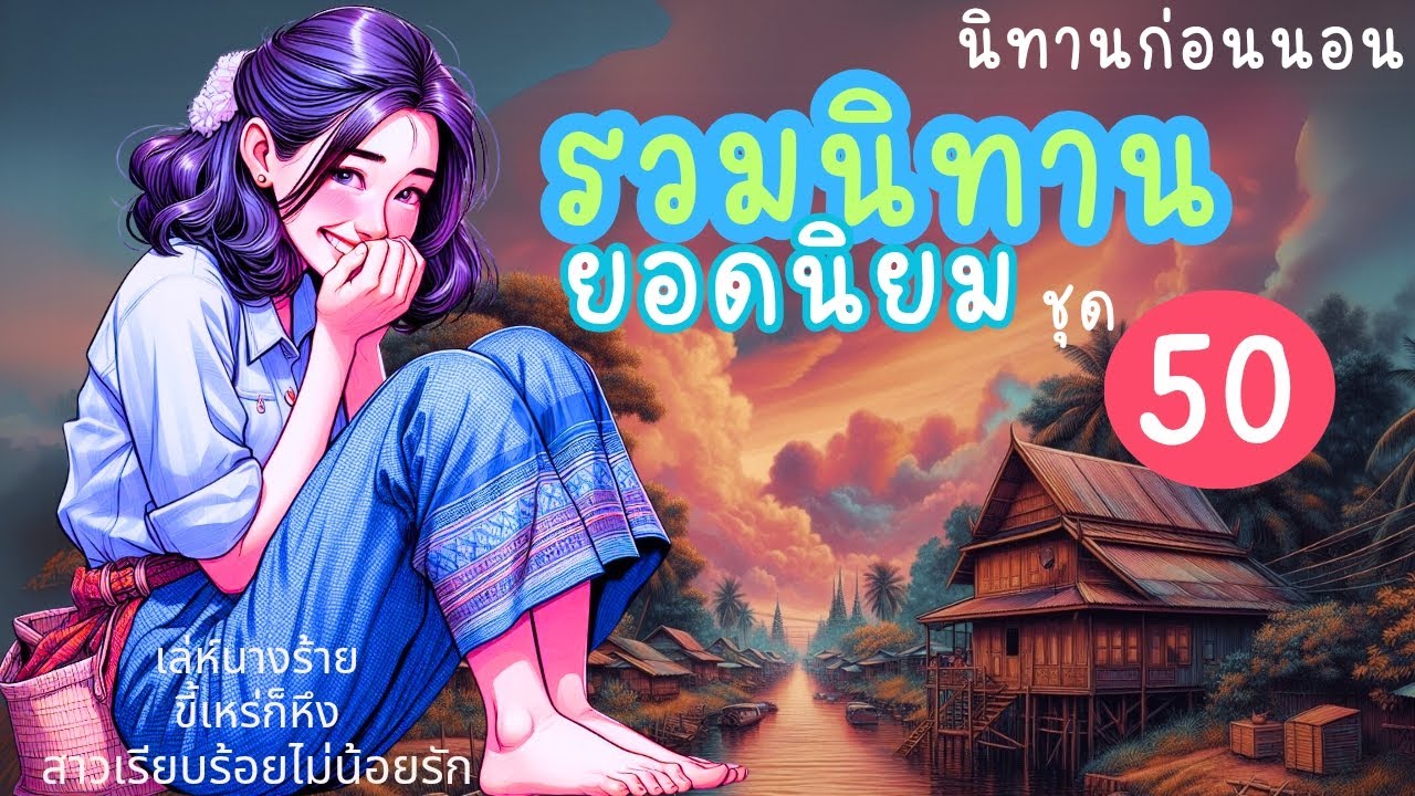 รวมนิทานยอดนิยม ชุดที่ 50 | นิทานก่อนนอน นิทานชาวบ้าน ฟังกันเพลินยาวๆ มีแง่คิด คติสอนใจ หลายรสชาติ