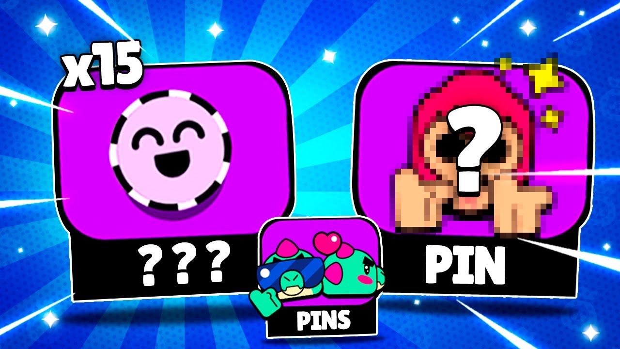 10 Epic Pin Pack Opening + Box Opening - Brawl Stars