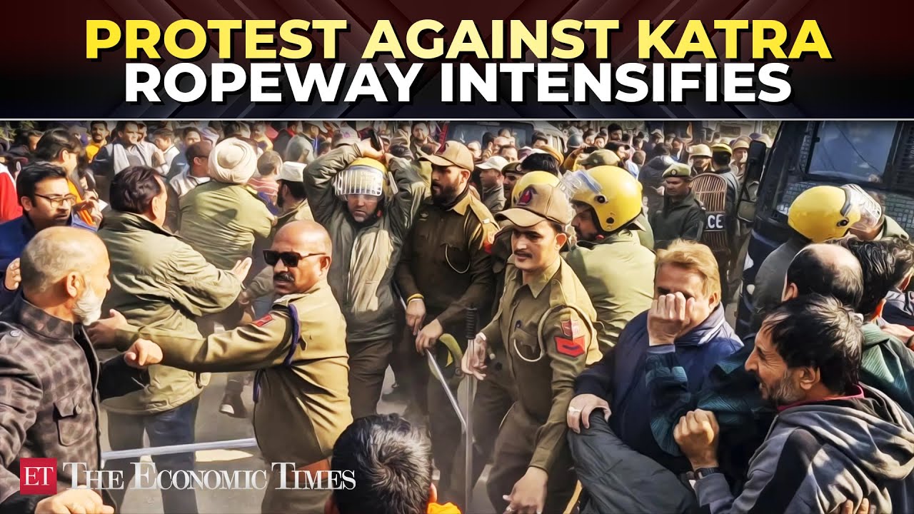 Katra strike: 72-hour shutdown begins over Mata Vaishno Devi Ropeway Project