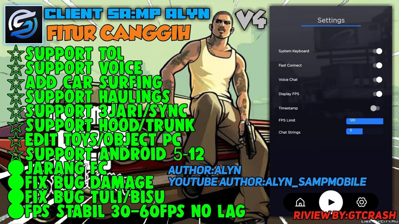 Client Sa:MP Alyn Fitur Bagus Edit PC?? #clientsamp #gtasanandreas #gtasa #samp