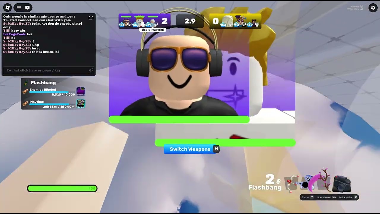 RIVALS ENERGY PISTOL ONLY ( soz for cut at the end )