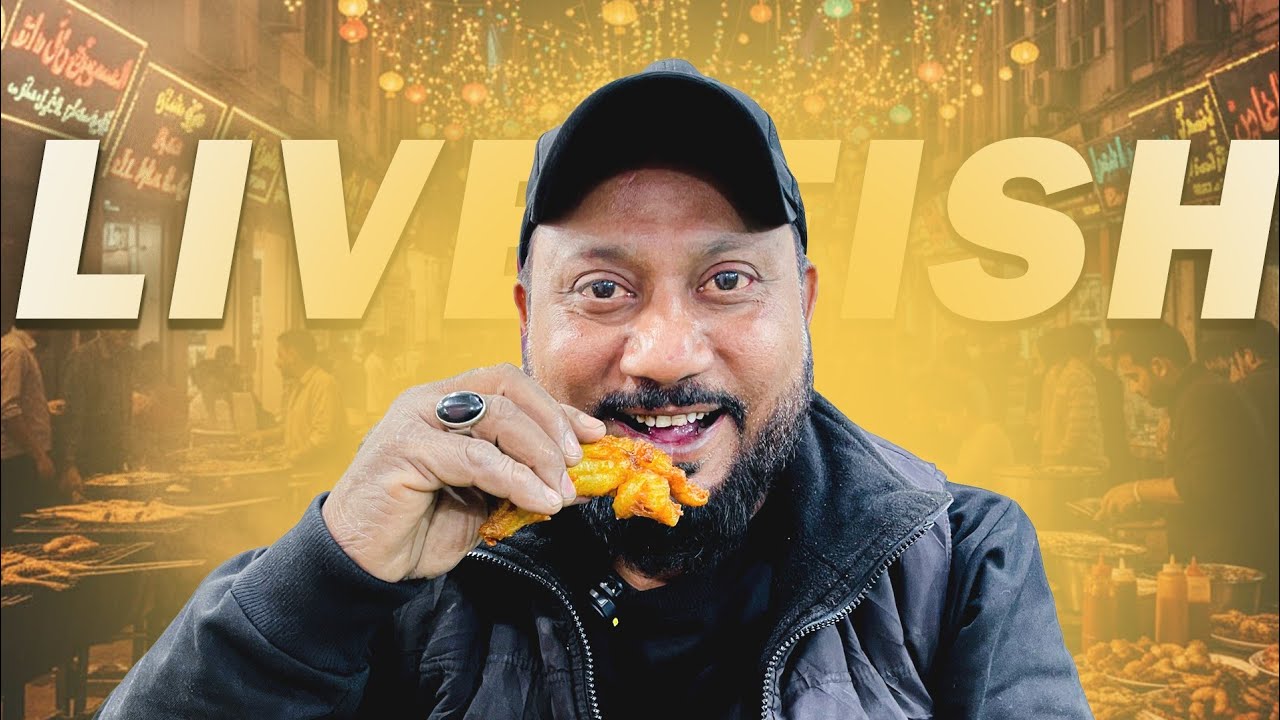 Karachi Food Street Live Fish 🐠 | Fresh & Live Seafood