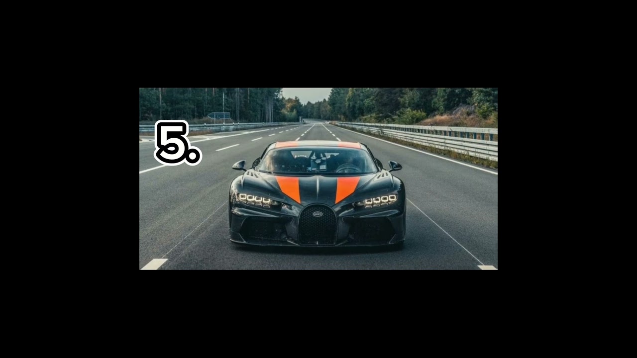 Top 5 cele mai rapide masini #edit
