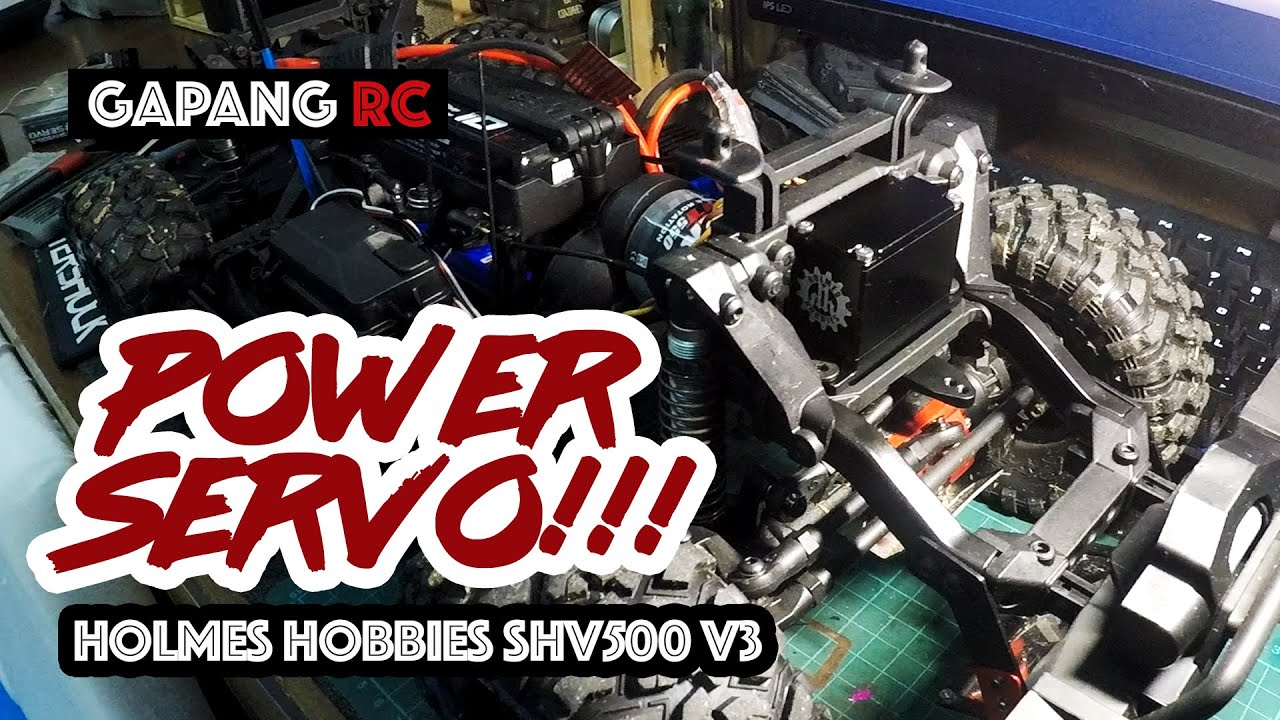 Holmes Hobbies SHV500 V3 | Servo Installation TRX4