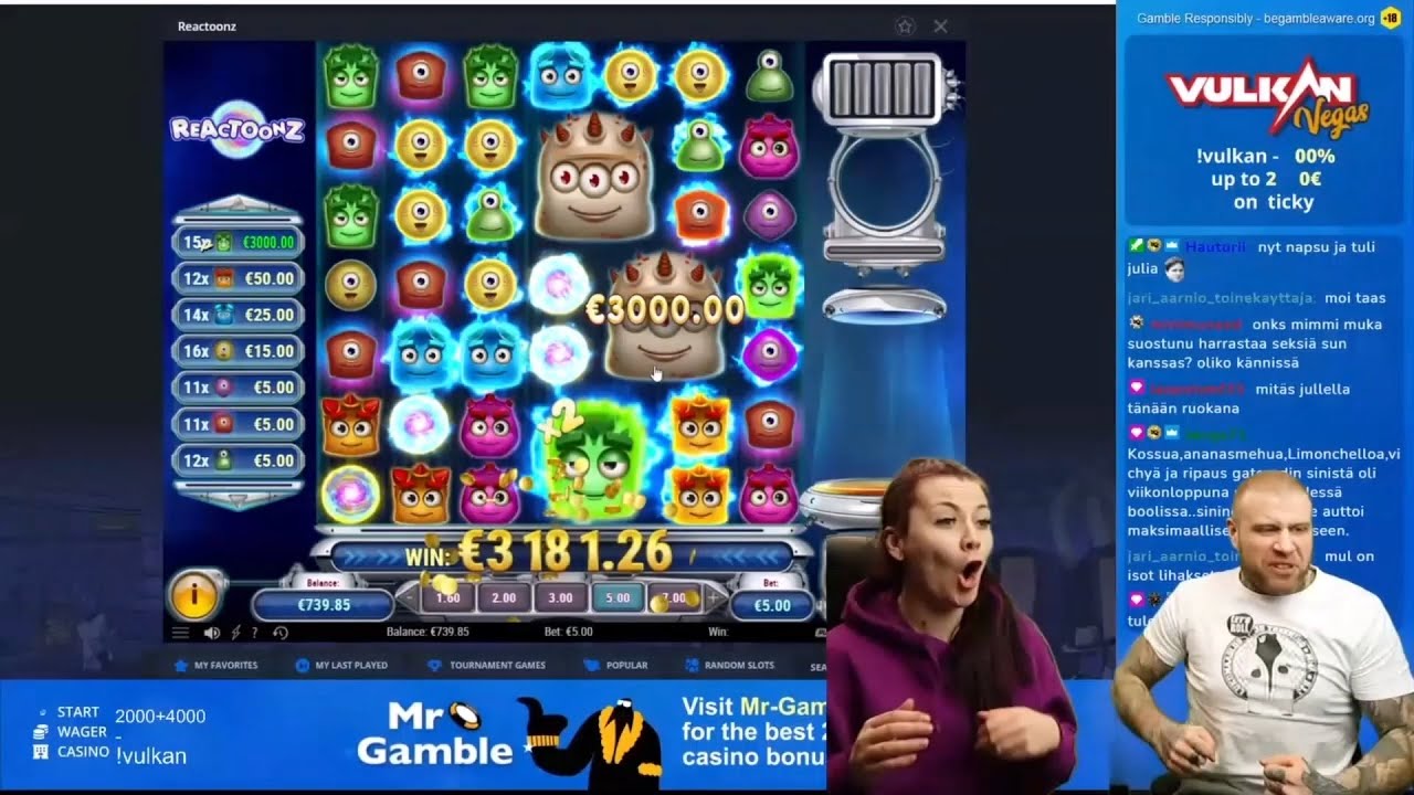 Daily Dose Of Reactoonz 34 - GARGA PAYING HUGE IN BASEGAME