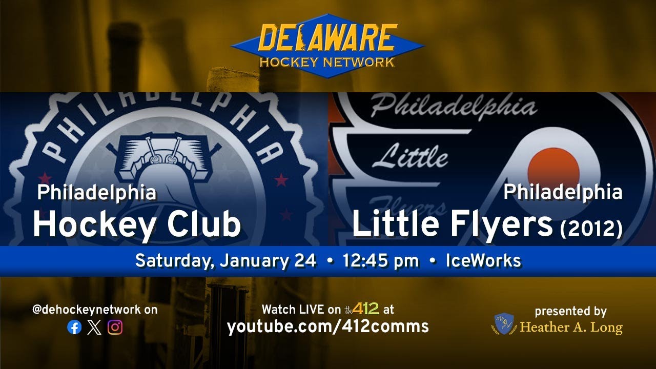 PHL Little Flyers '12 vs. Philadelphia Hockey Club • Delaware Hockey Network