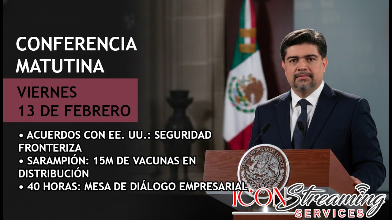 🚨 ¡SEGURIDAD BINACIONAL! Acuerdos con EE. UU., 15M de Vacunas y Diálogo por las 40 Horas | ICON