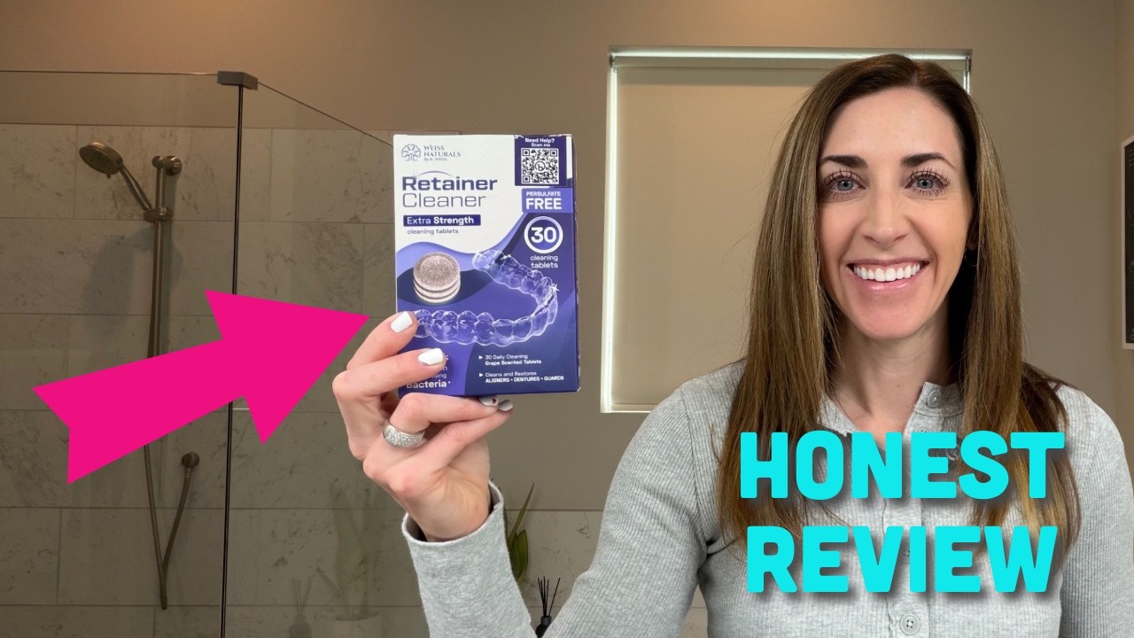 Weiss Natural Grape Retainer Cleaner 🦷 | Fresh, Easy Aligners Care Routine