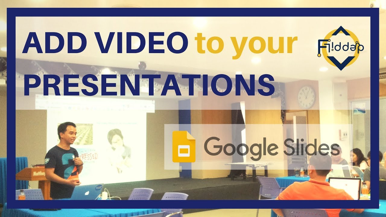 Make Google Slides Presentations EVEN better by adding Video!