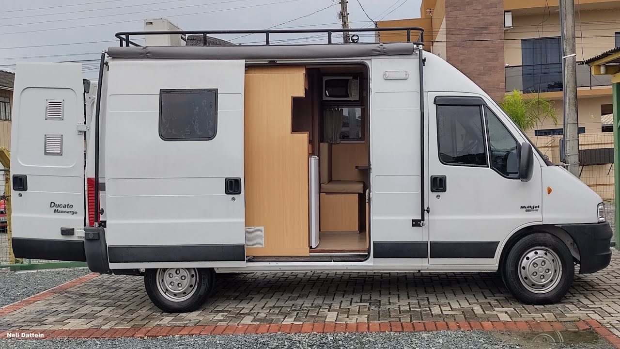 Fiat Ducato, Maxi Cargo, 2013, com montagem de motorcasa. #campingcar #motorhome