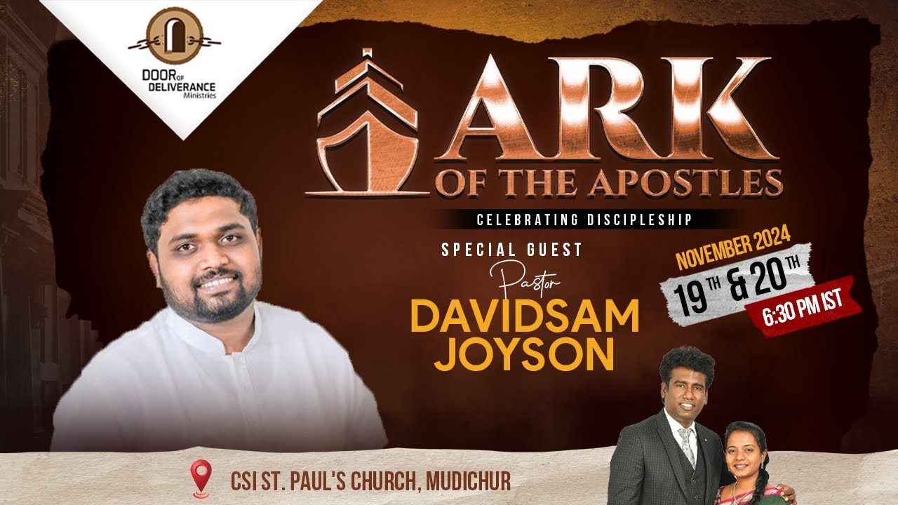 ARK 2024 | DAY 9 |PAS.DAVIDSAM JOYSON| EVA. DAVID VIJAYAKANTH | DR. JACINTH DAVID| 19-11-2024