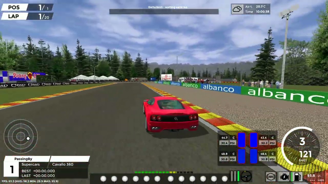 Accurate Ferrari V8 Sound Mod. Spa Lap Speed Dreams 2.4.2