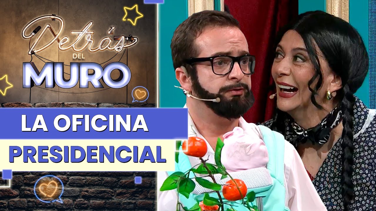 ¡APARECIÓ EVELYN!😂 Chofi visitó la oficina presidencial - Detrás del Muro