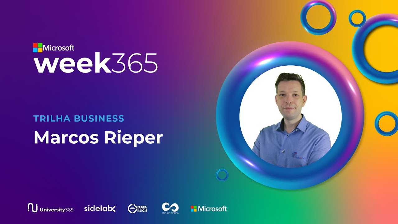 WEEK 365 | Marcos Rieper - Indicadores de Desempenho no Excel - Processo de defini&ccedil;&atilde;o e controle.