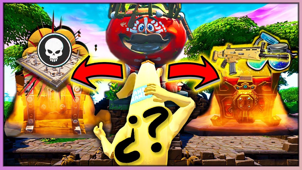 LOS *TESOROS PERDIDOS* DEL TEMPLO (FORTNITE MINIJUEGOS)