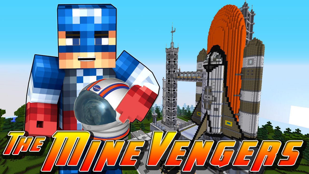Minecraft MineVengers - CAPTAIN AMERICA DOES SPACE TRAINING!