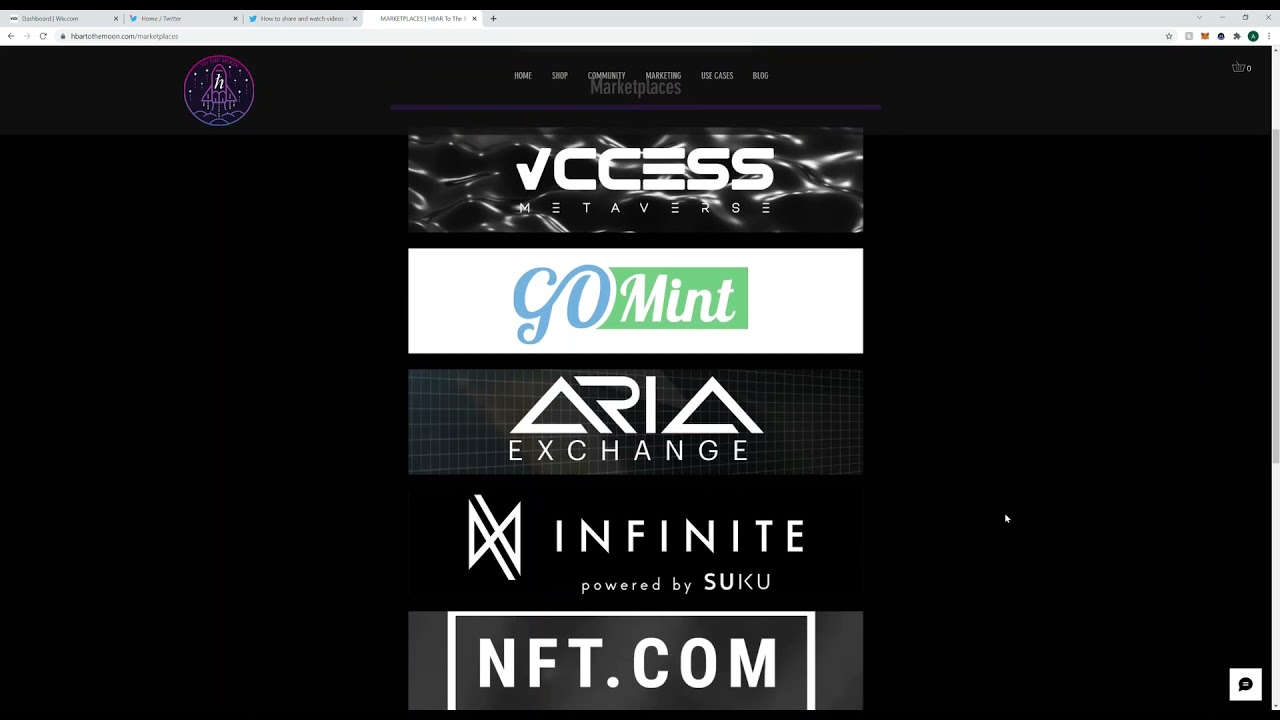 HBAR Video Update #1: Find All Hedera NFT Projects and Marketplaces In One Place