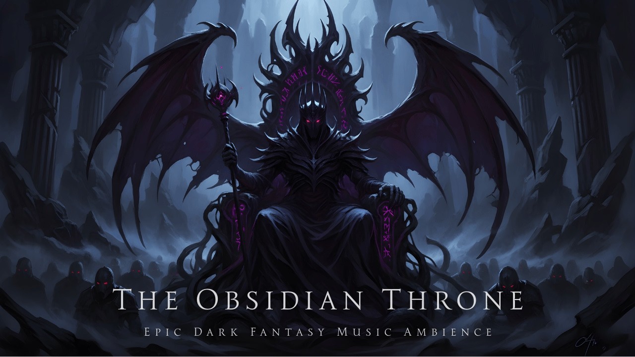 The Obsidian Throne – Epic Dark Fantasy Choir Music & Ambience
