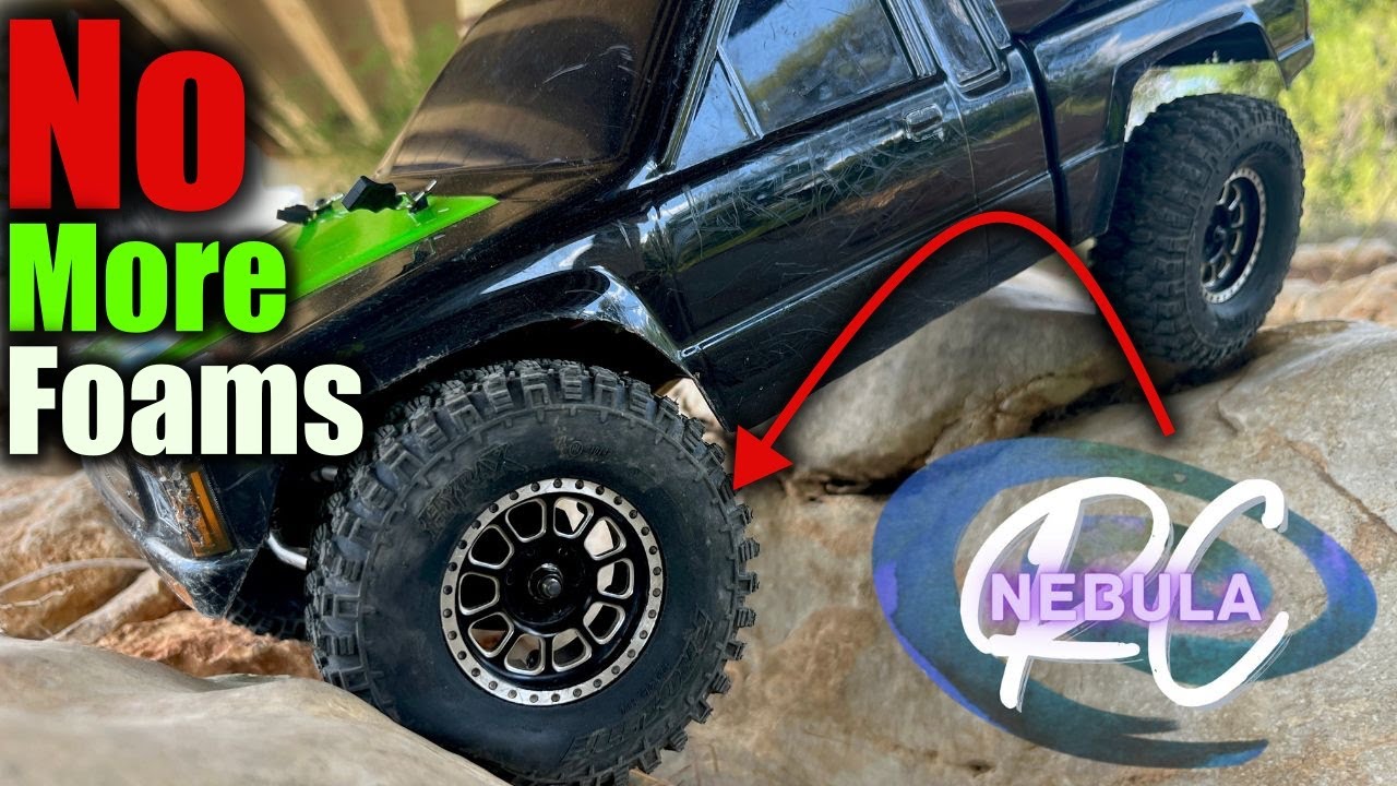 Ditch your stock tire foams. Nebula RC No Foam Test and Review