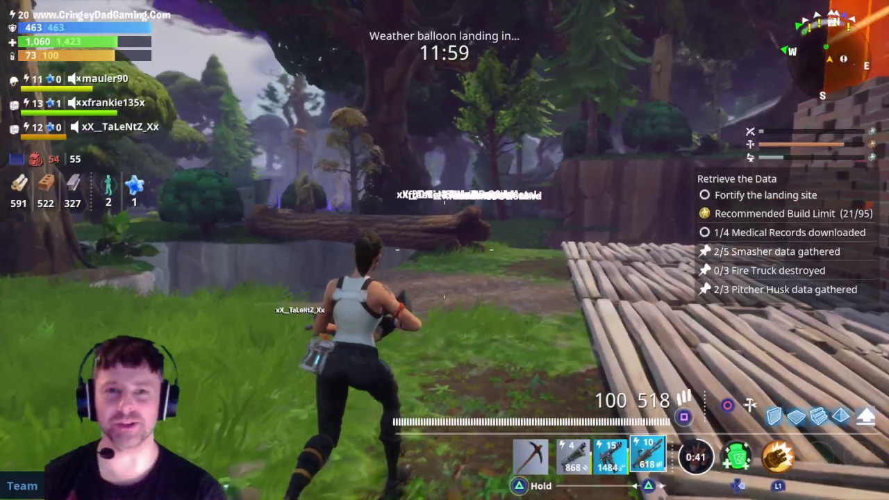 Cringey Dad Plays Fortnite LIVE #1