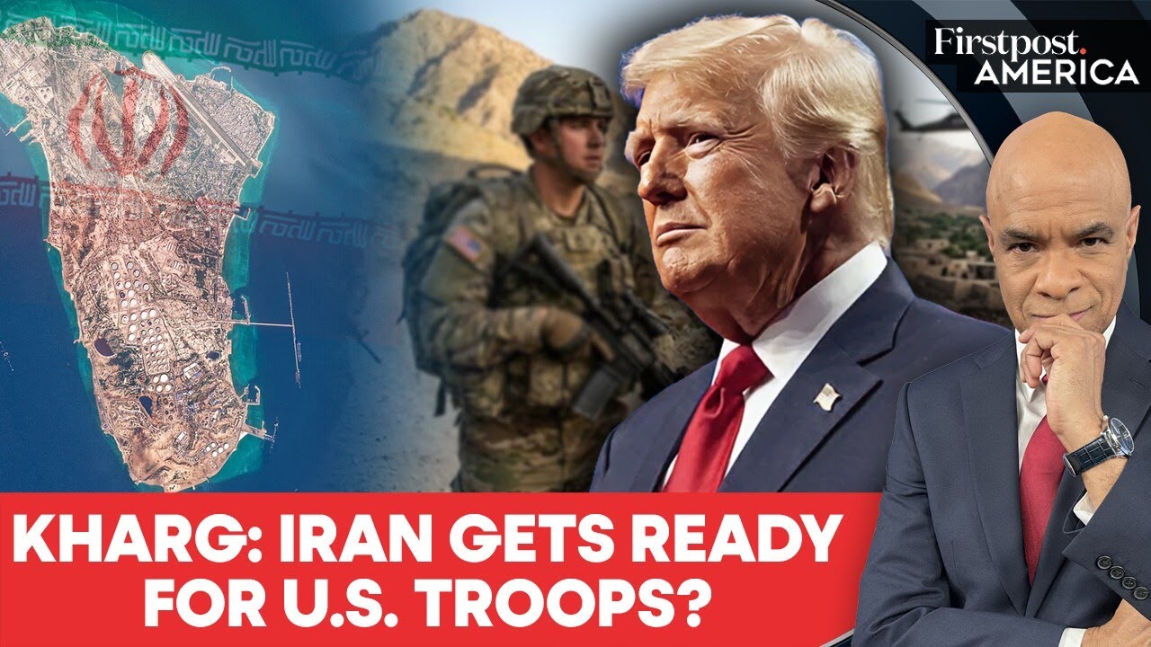 Иран укрепляет остров Харг, чтобы предотвратить военное вторжение США? | Firstpost America | N18G