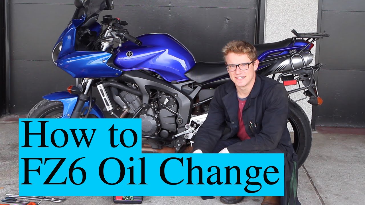 Как заменить масло в Yamaha FZ6