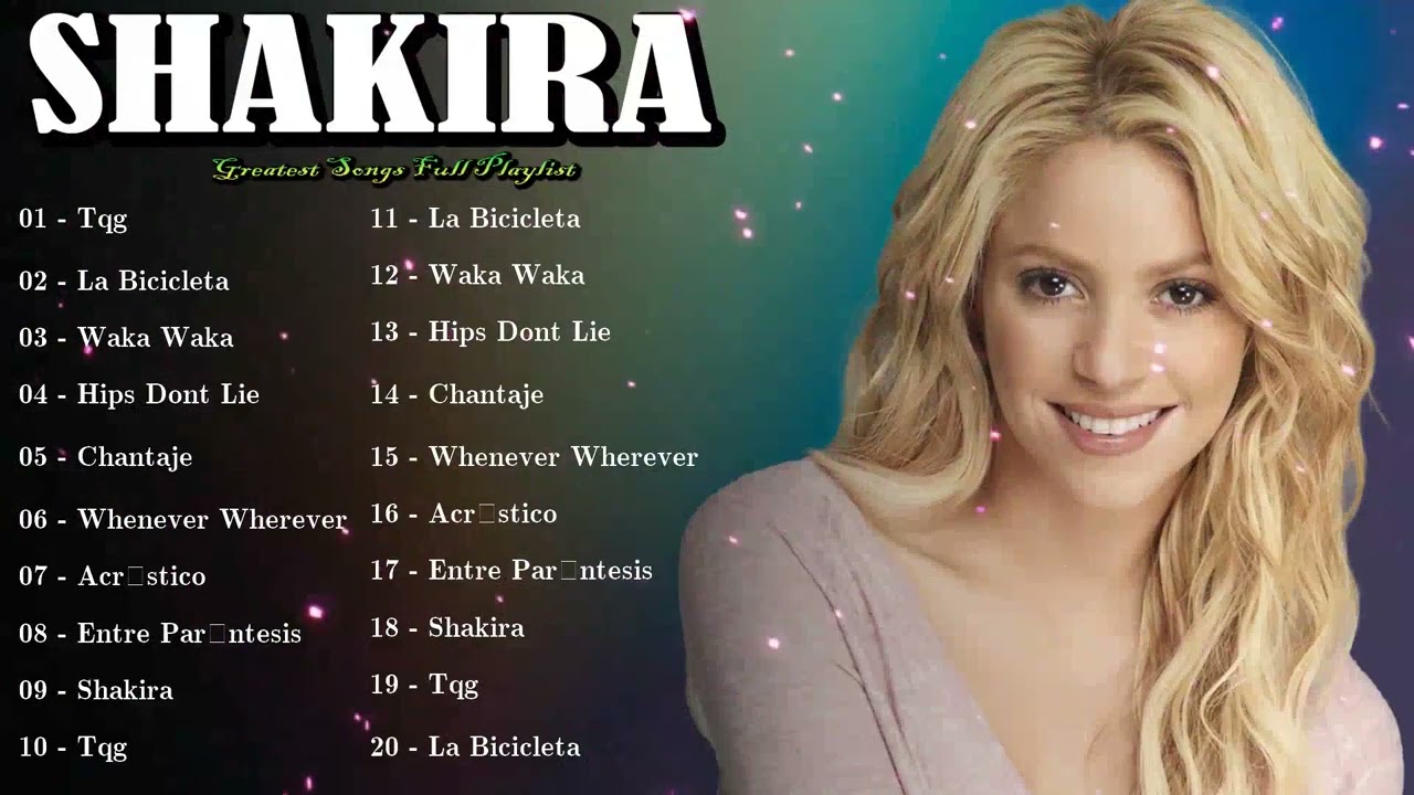 🔥 Shakira - Energetic global hits turning heartbreak, strength and rhythm into freedom 🌍