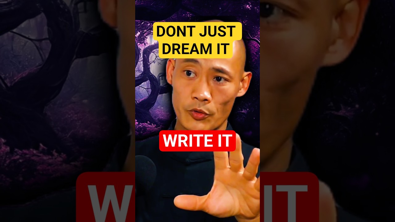 Why Writing Down Your Goals Makes Them Real 🔥
