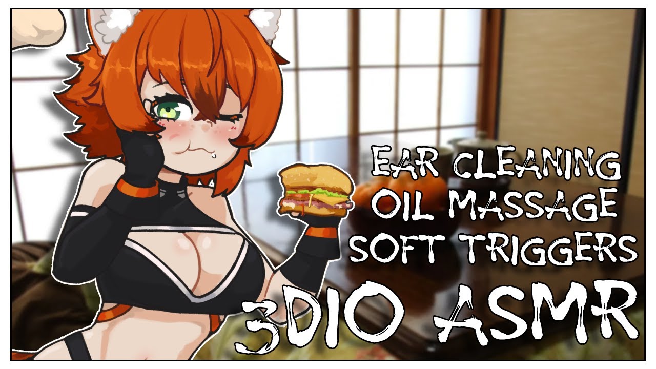 [3DIO ASMR] Tomboy Tiger ASMR To Turn Your Brain Into Mush~