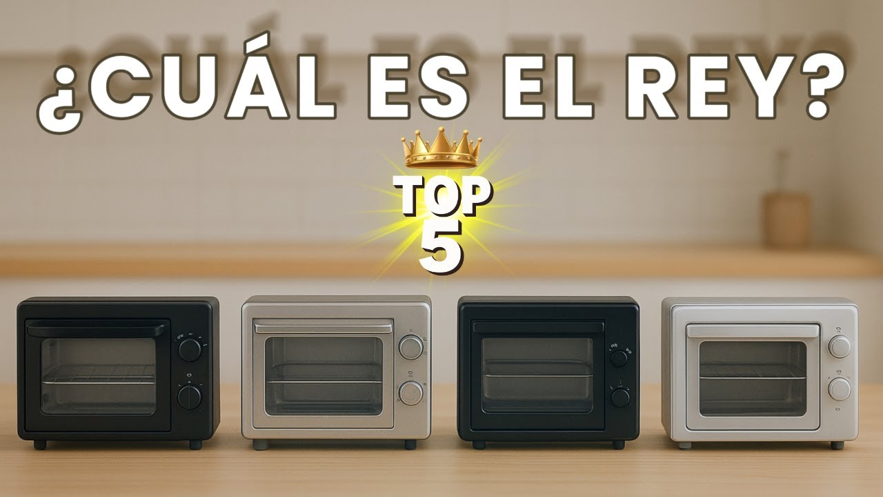 Los 5 Mejores Hornos de Sobremesa Compactos y Eléctricos 2025 | Calidad-Precio