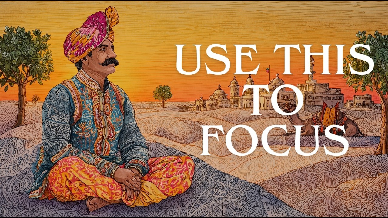 Can’t Focus? | Indian Classical Meditation Music for Concentration | Sarangi, Sitar, & Tabla