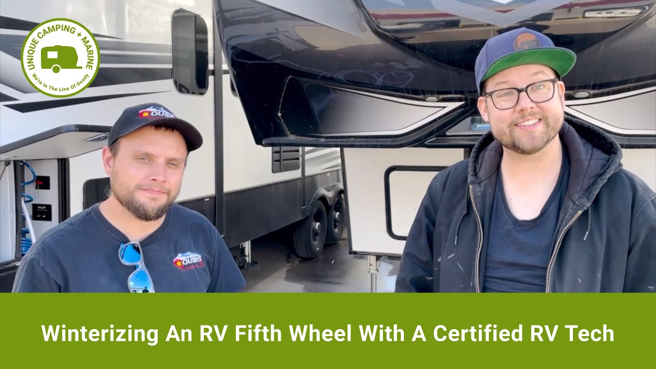 Winterize A Fifth Wheel (Including A Washer) With A Certified RV Tech