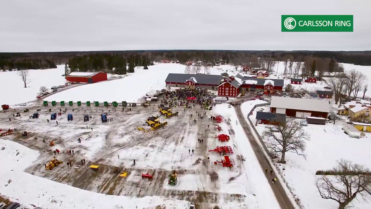 Carlsson Rings lantbruksauktion på Henriksbergs Gård, Uppsala, 23 mars 2018