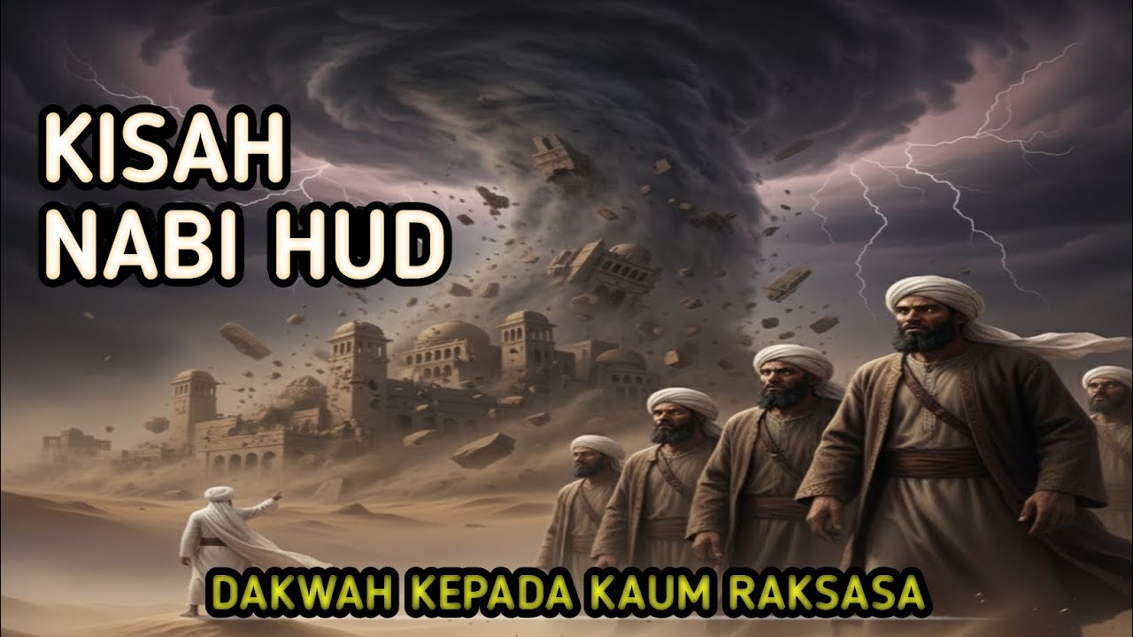 Kisah Nabi Hud ‼️ kaum raksasa yang sombong diterpa angin topan 