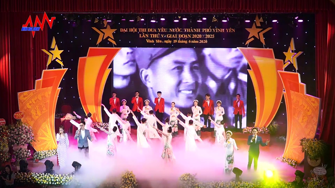 Non Sông Ngàn Năm Gấm Vóc|Đại hội thi đua yêu nước Vĩnh Yên|Minh Nga Event| Mai Kiên| Hoàng Hưng CHP
