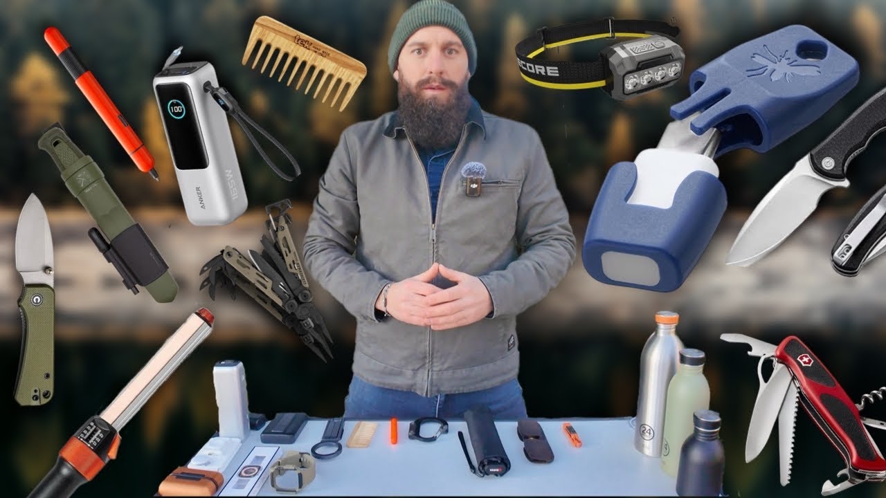41 ACCESOIRES EDC DE 10€ A 300 € ( couteaux, lampes, stylo, accessoires tech, outils EDC … )
