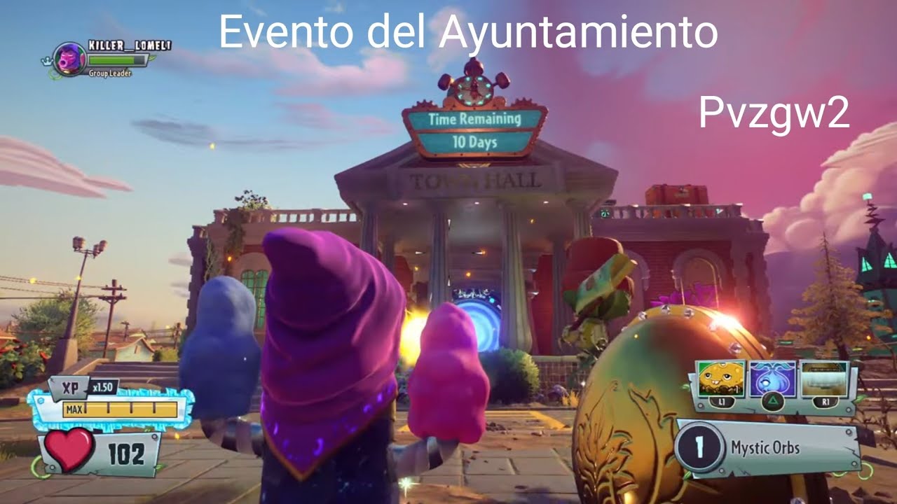 Pvz Garden Warfare 2* Evento del ayuntamiento. 04/02/26. PS5.
