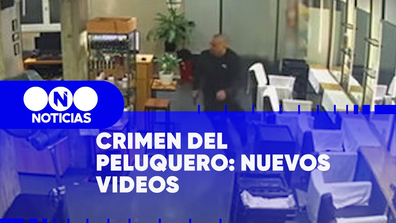 CRIMEN del PELUQUERO de RECOLETA: NUEVOS VIDEOS - Telefe Noticias