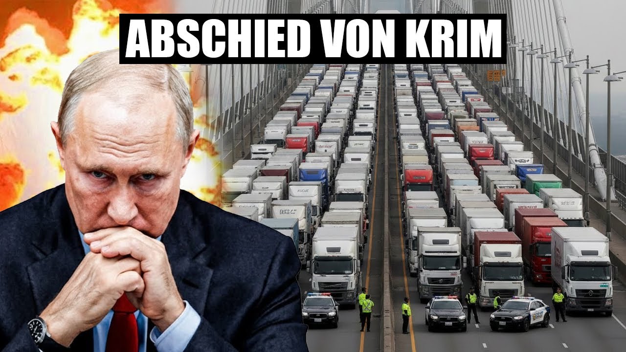 Krim plötzlich blockiert – Kertsch Brücke wird zum Albtraum für Moskaus Kontrolle