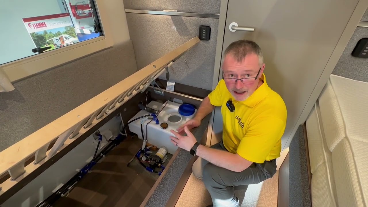 Priming and draining down your caravans water system: #edwardsmotorhomes #adria #caravan #worcester
