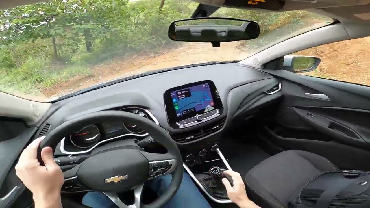 TESTE EM ESTRADA DE TERRA | CHEVROLET ONIX PLUS LT 2023 1.0 82 CV 11 KGFM