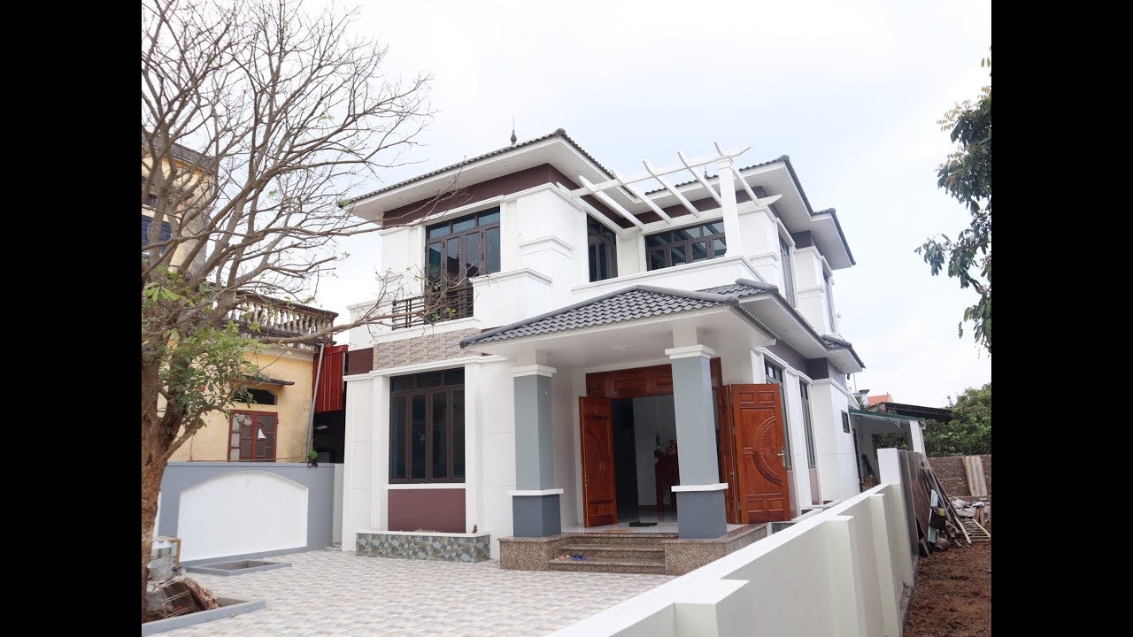 Mẫu Biệt Thự 2 Tầng Hiện Đại Siêu Phẩm Do KISATO Thiết Kế Cho Nhà Anh Nhuẩn Tại Khoái Châu Hưng Yên