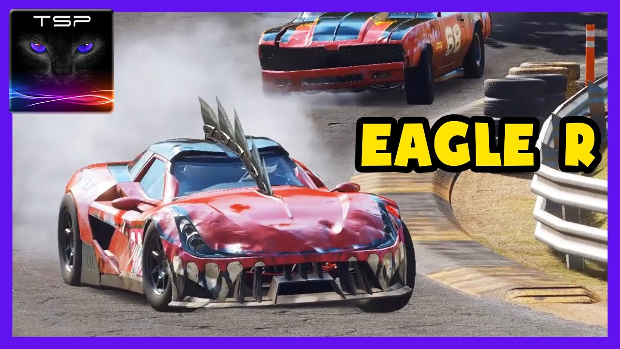 Eagle R from Carmageddon - banger racing in Wreckfest #133