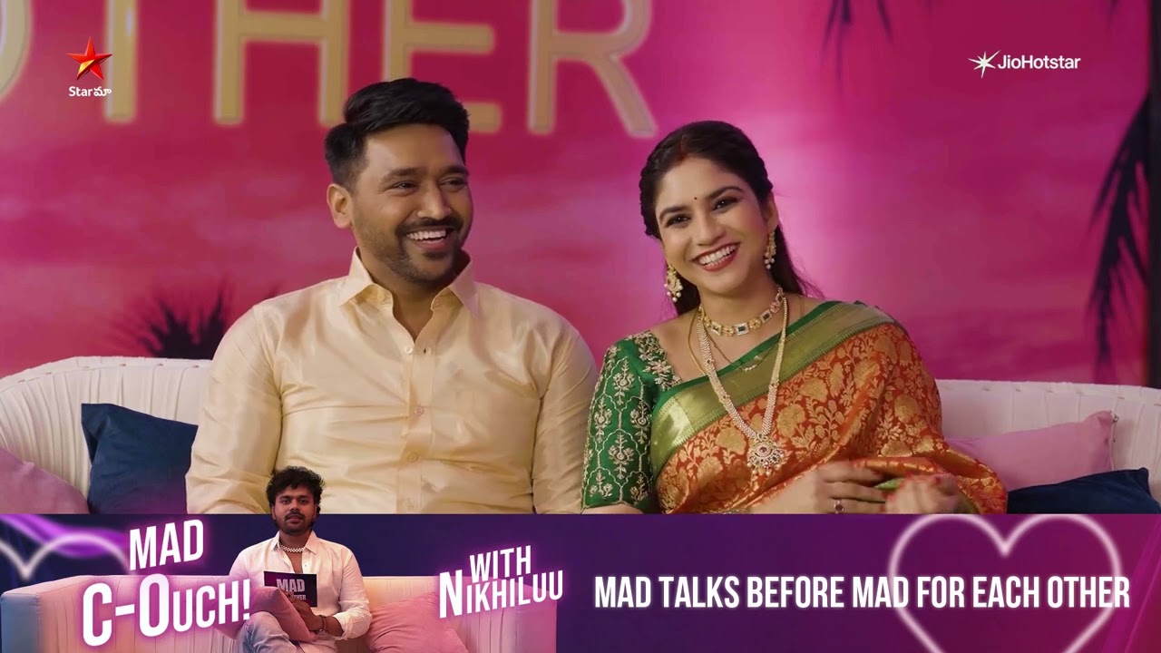 Sandra & Mahesh on the MAD C-Ouch | Mad for Each Other | JioHotstar | Star Maa