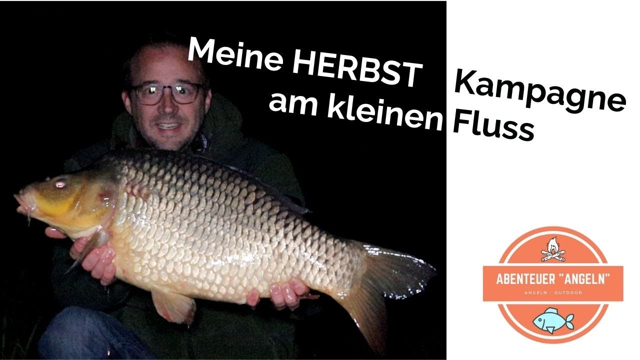 Karpfenangeln im Herbst am Fluss - Angeln auf Karpfen im Fluss mit Boilies, Mais und Pellets - 2021